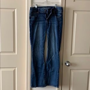 AE Kick Boot Super Stretch Jeans - 12 Long